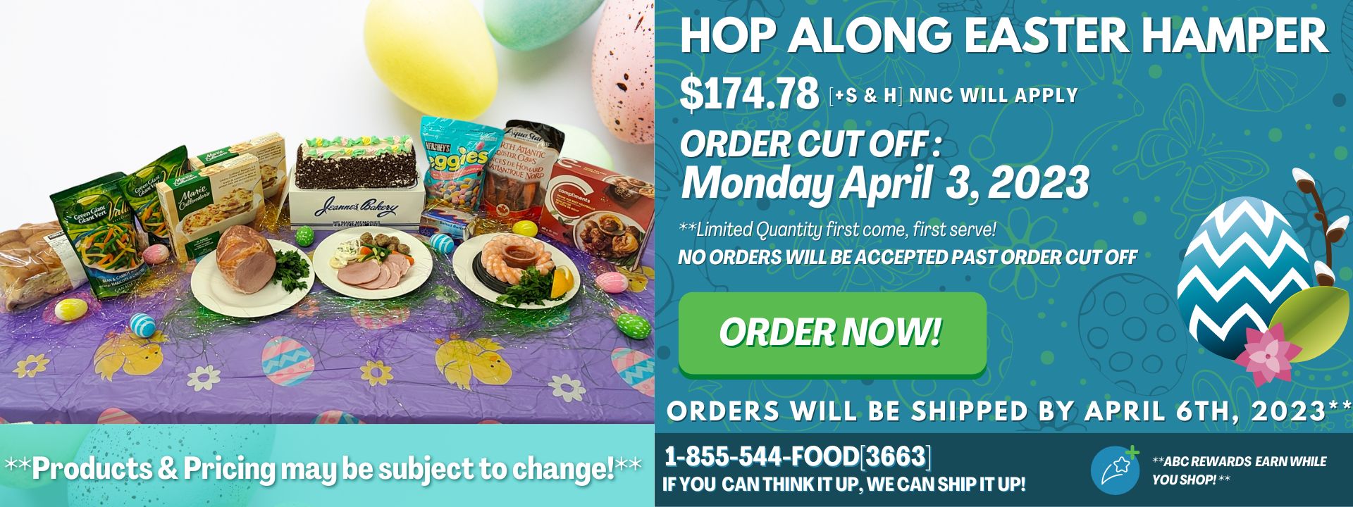 Hop Along Easter Hamper