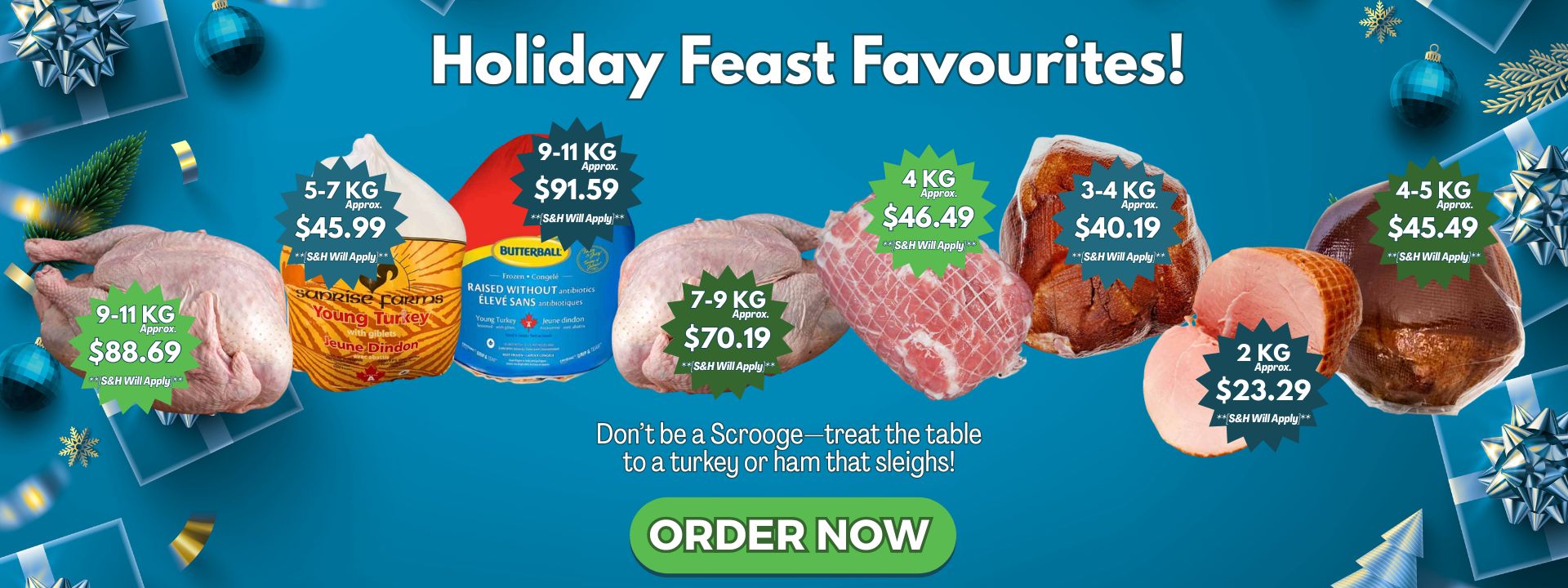Holiday Feast Favourites!