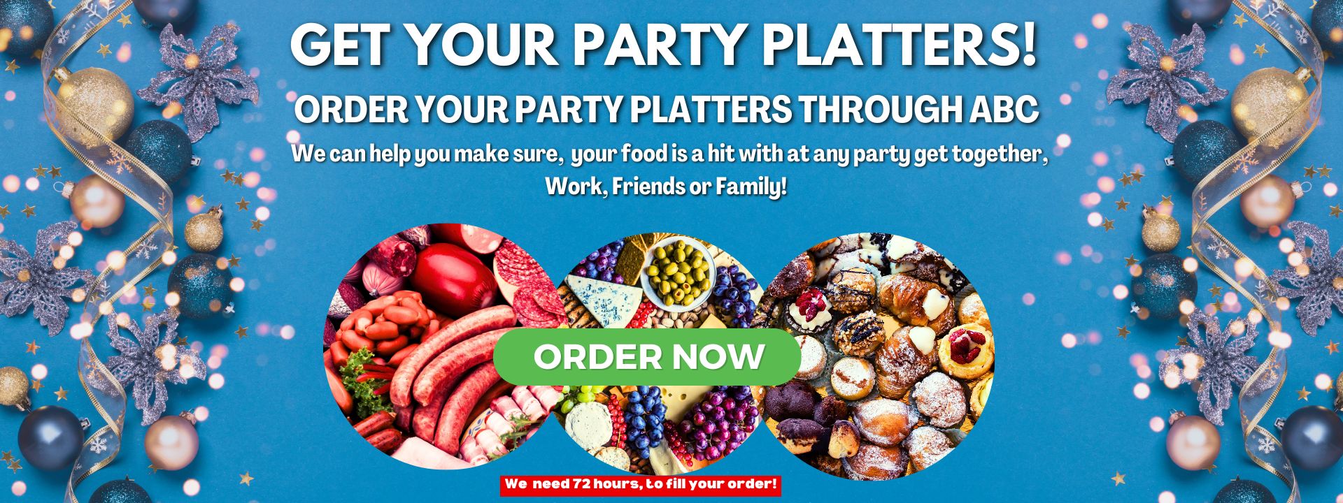 Get Your Party Platters!